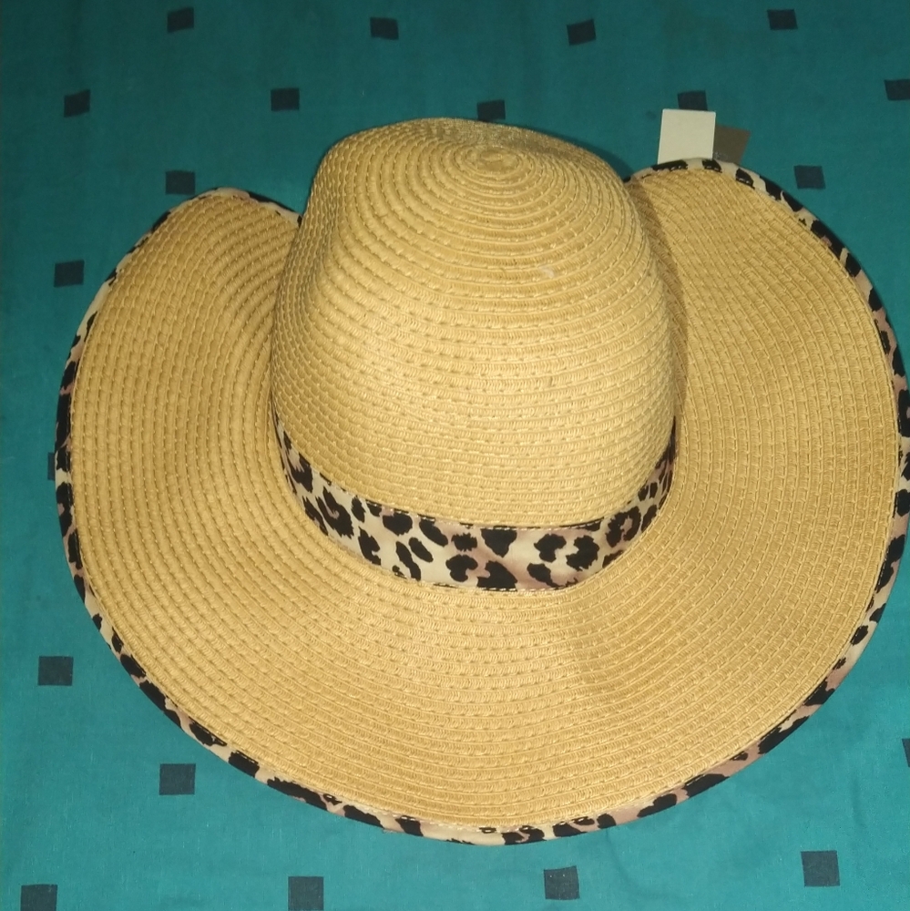Women's Vince Camuto straw paper sun hat